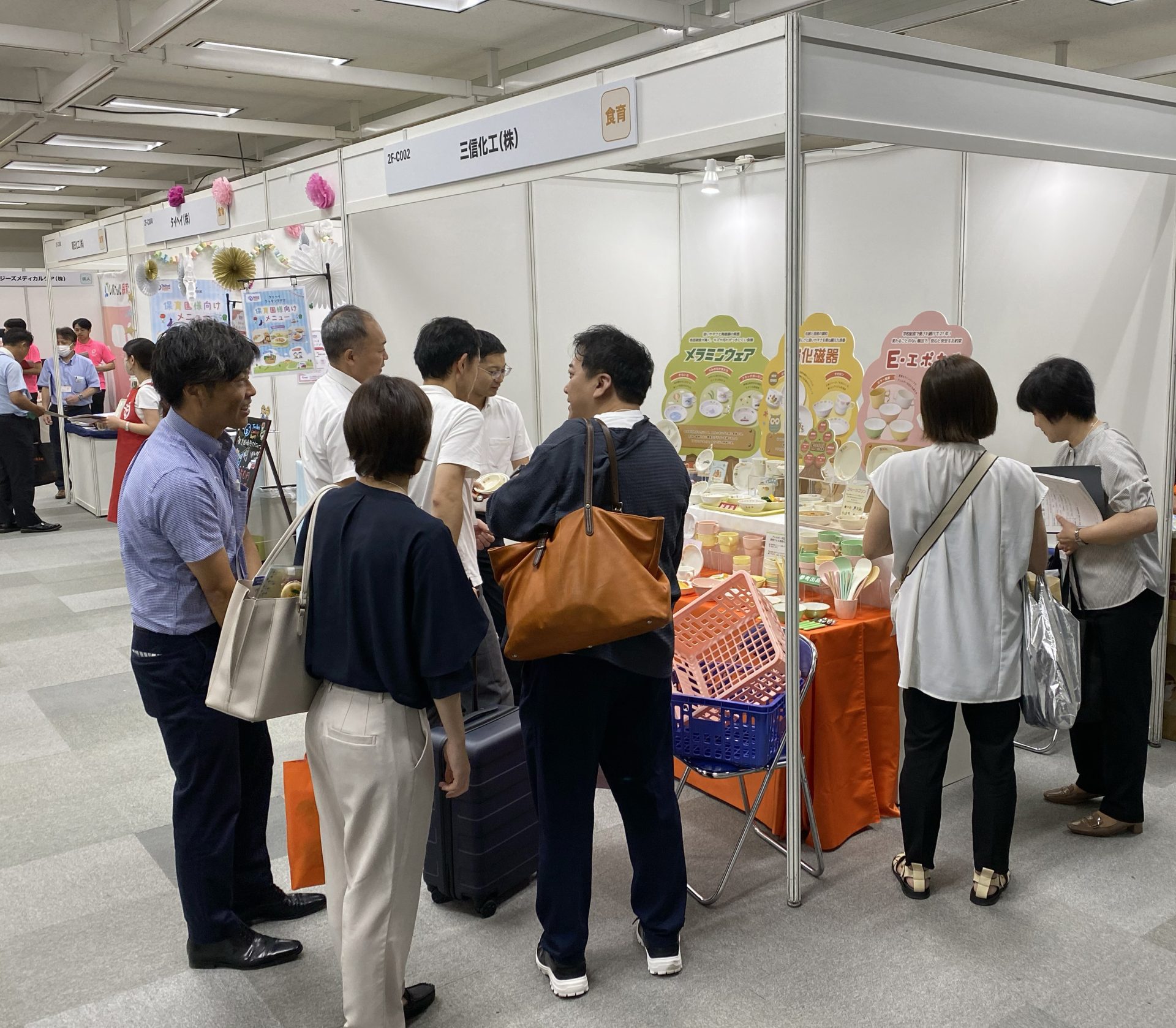画像：保育博ウエスト2024の様子