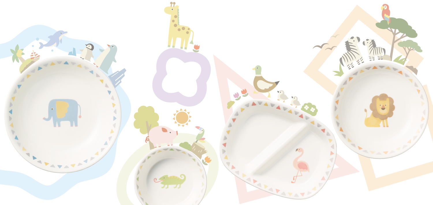 画像：強化磁器ZOOMANIAズーマニア