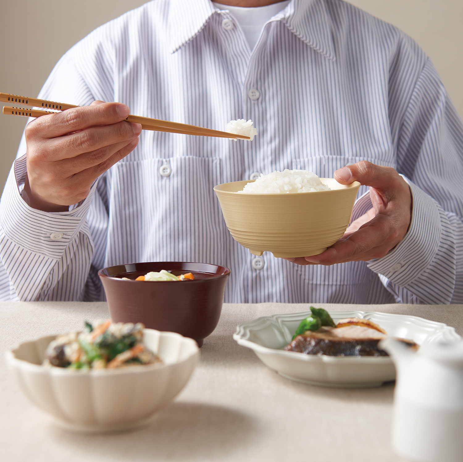 画像：ReheatwarePP飯椀