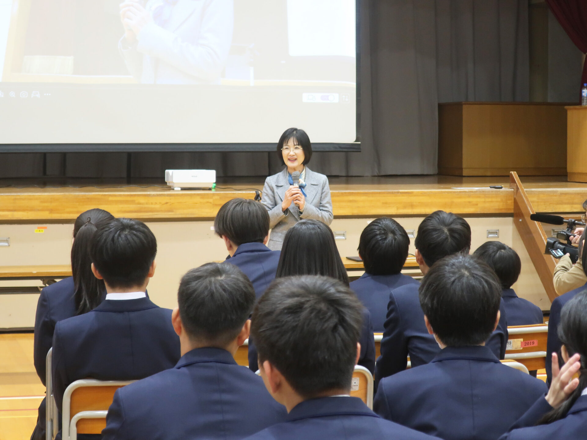 画像:和食会議・特別出前授業の様子
