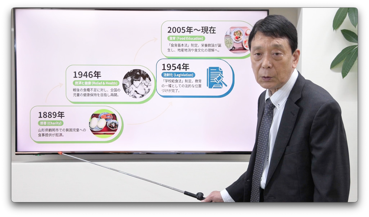 画像：学校給食制度と栄養士実務セミナーin台湾の様子