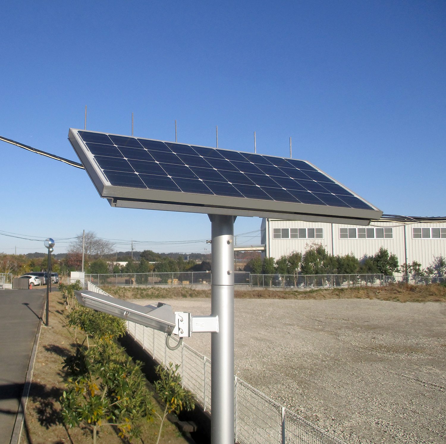 3.構内電灯のソーラー化